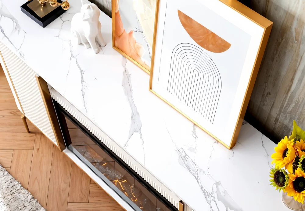 electric fireplace modern