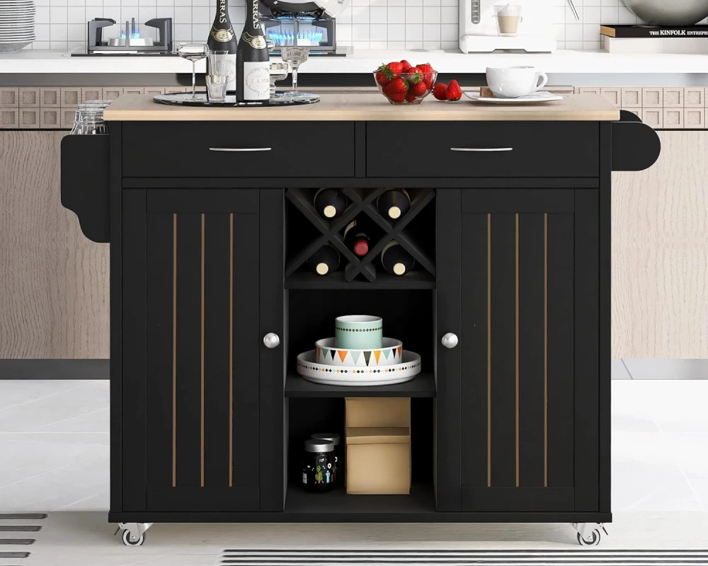 kitchen island with bar seating