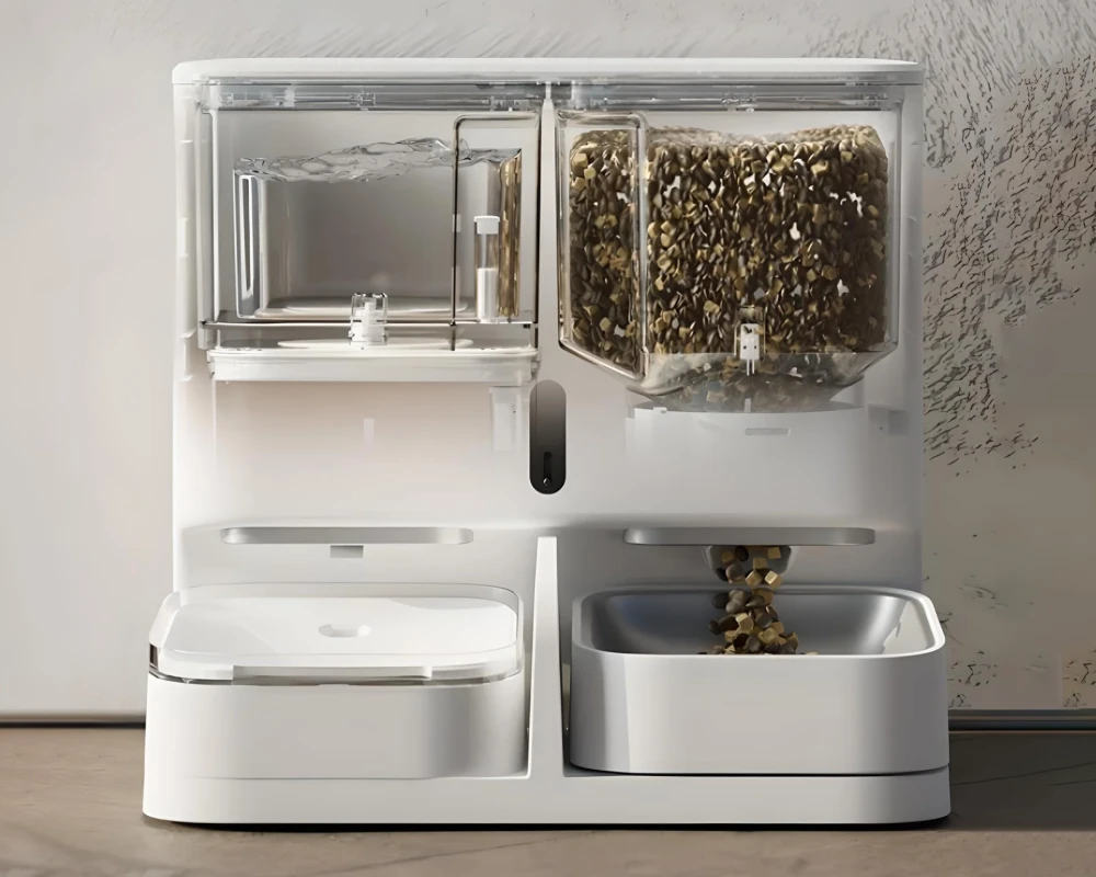 pet food automatic dispenser